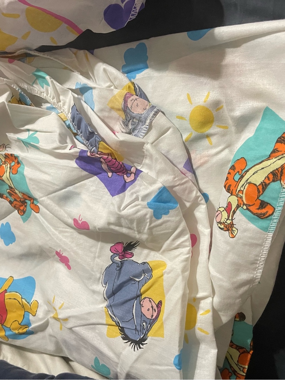 Colorful Pooh Patchwork Nursery  Set - Picture 5 of 5